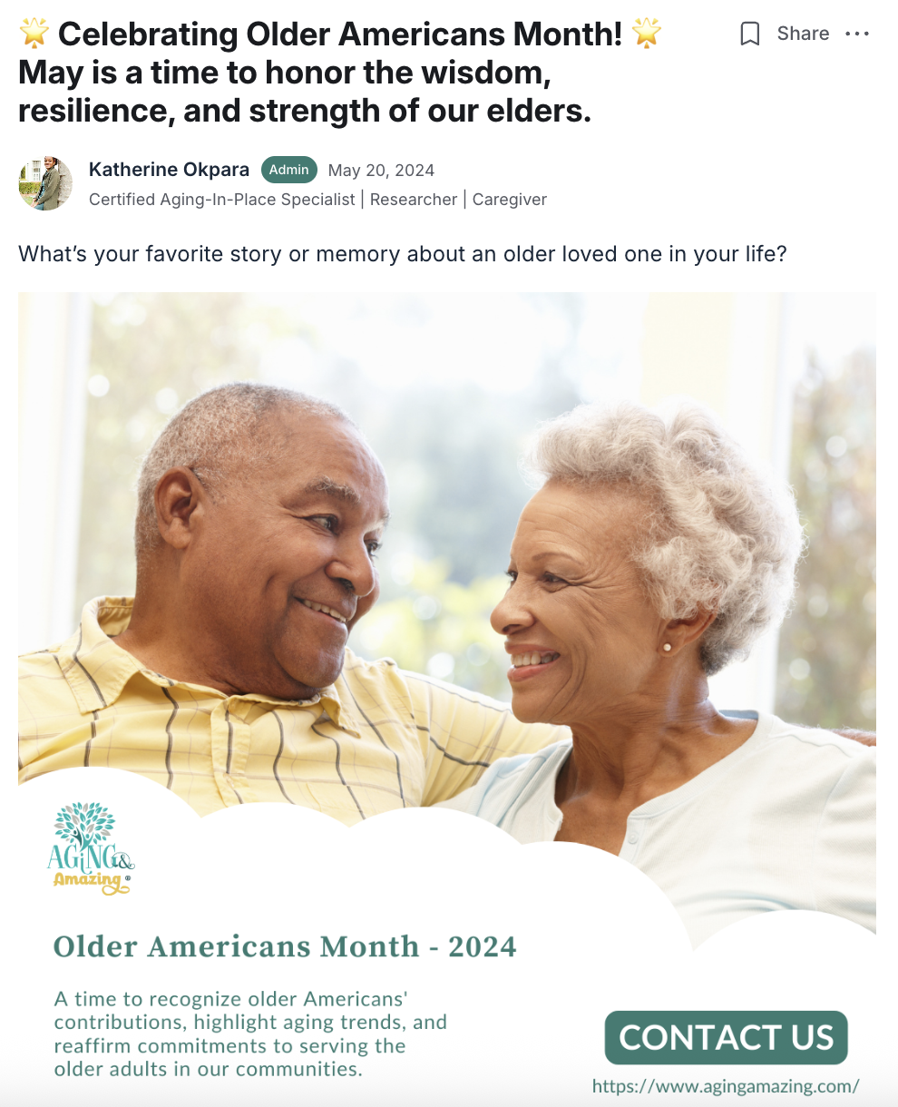 older americans month