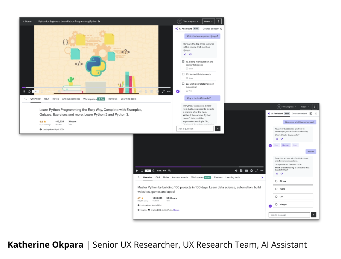 image of AI Udemy Assistant